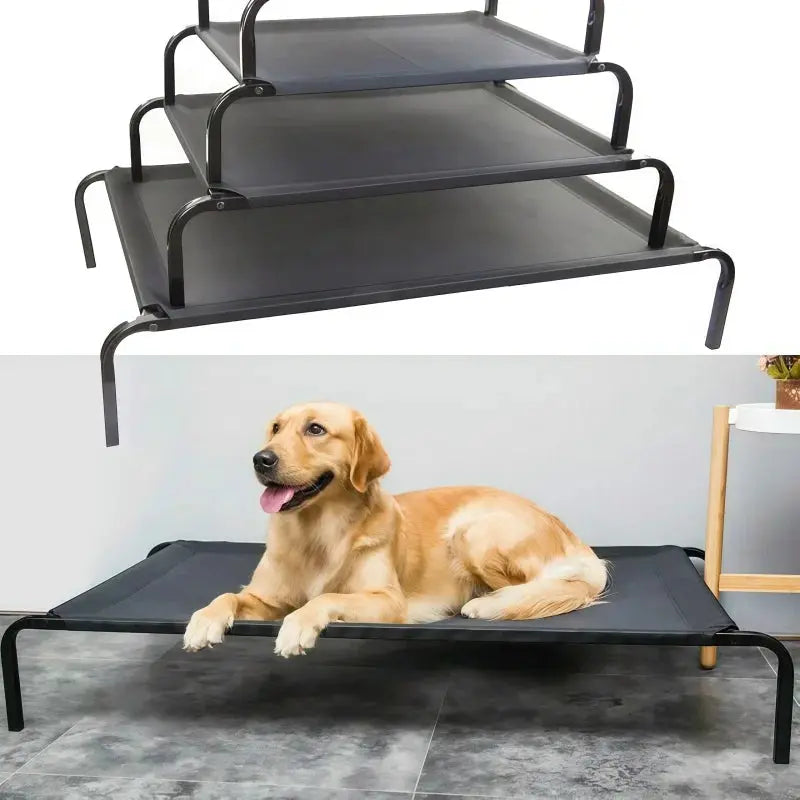 Non-Slip Breathable Elevated Dog Bed - Pawthrive
