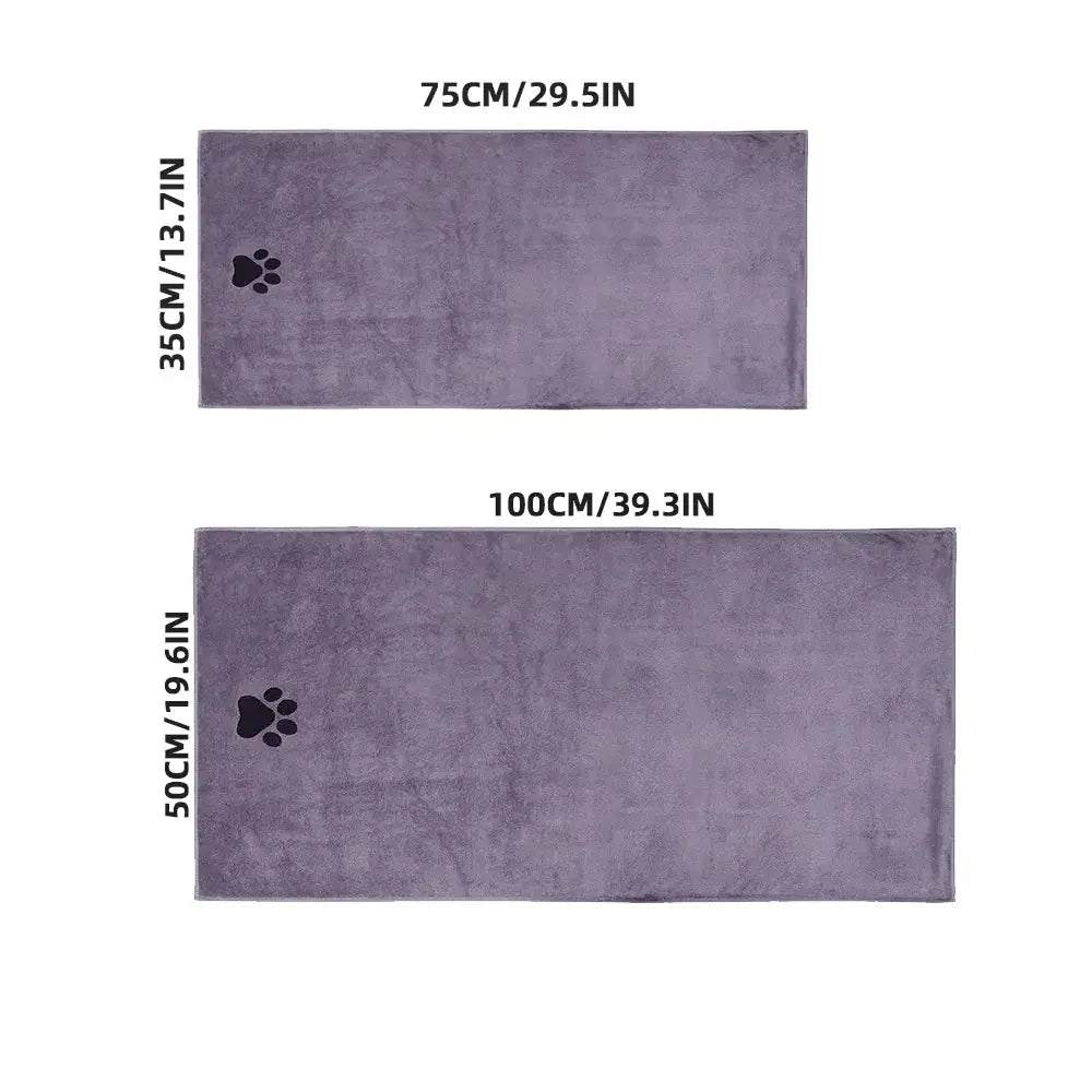 Quick Dry Bath & Grooming Pet Towels - Pawthrive