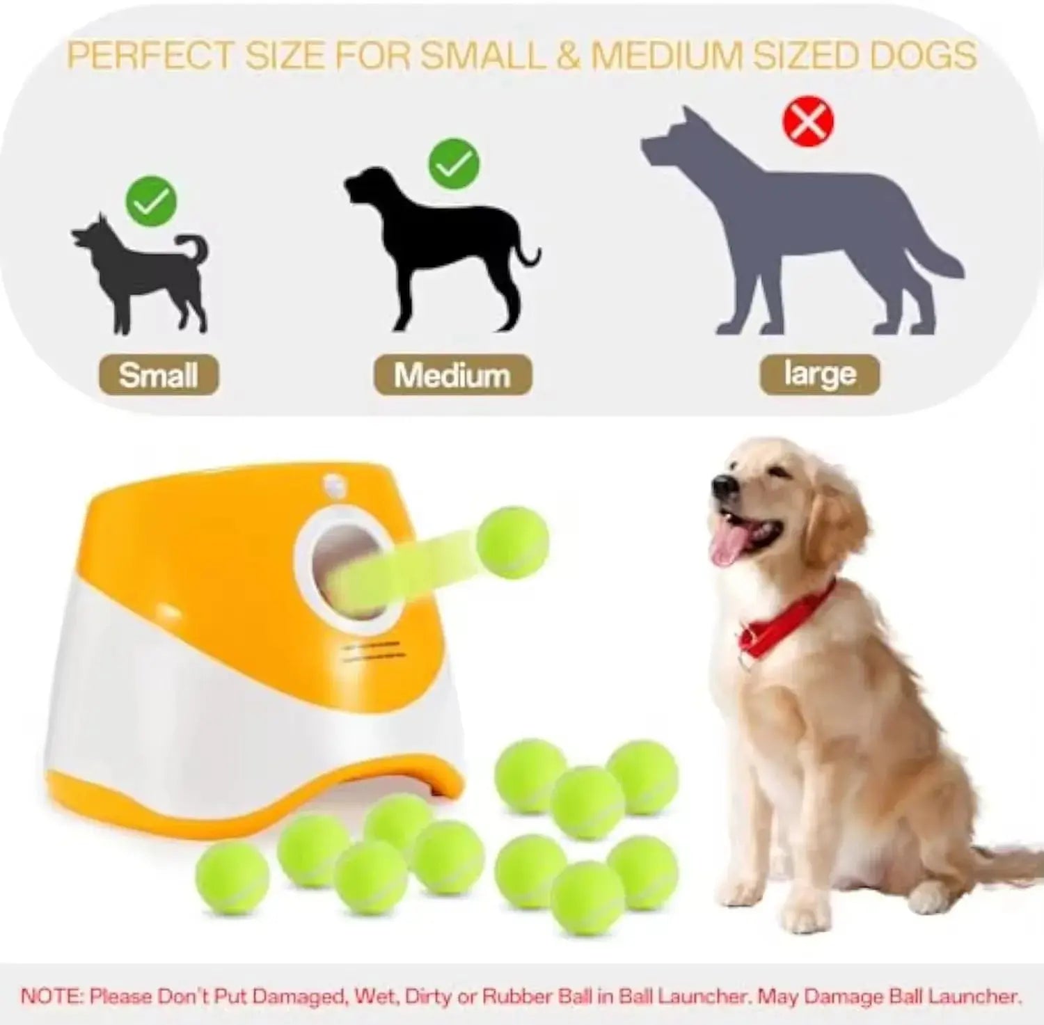 Tennis Ball Launcher Toy - Pawthrive