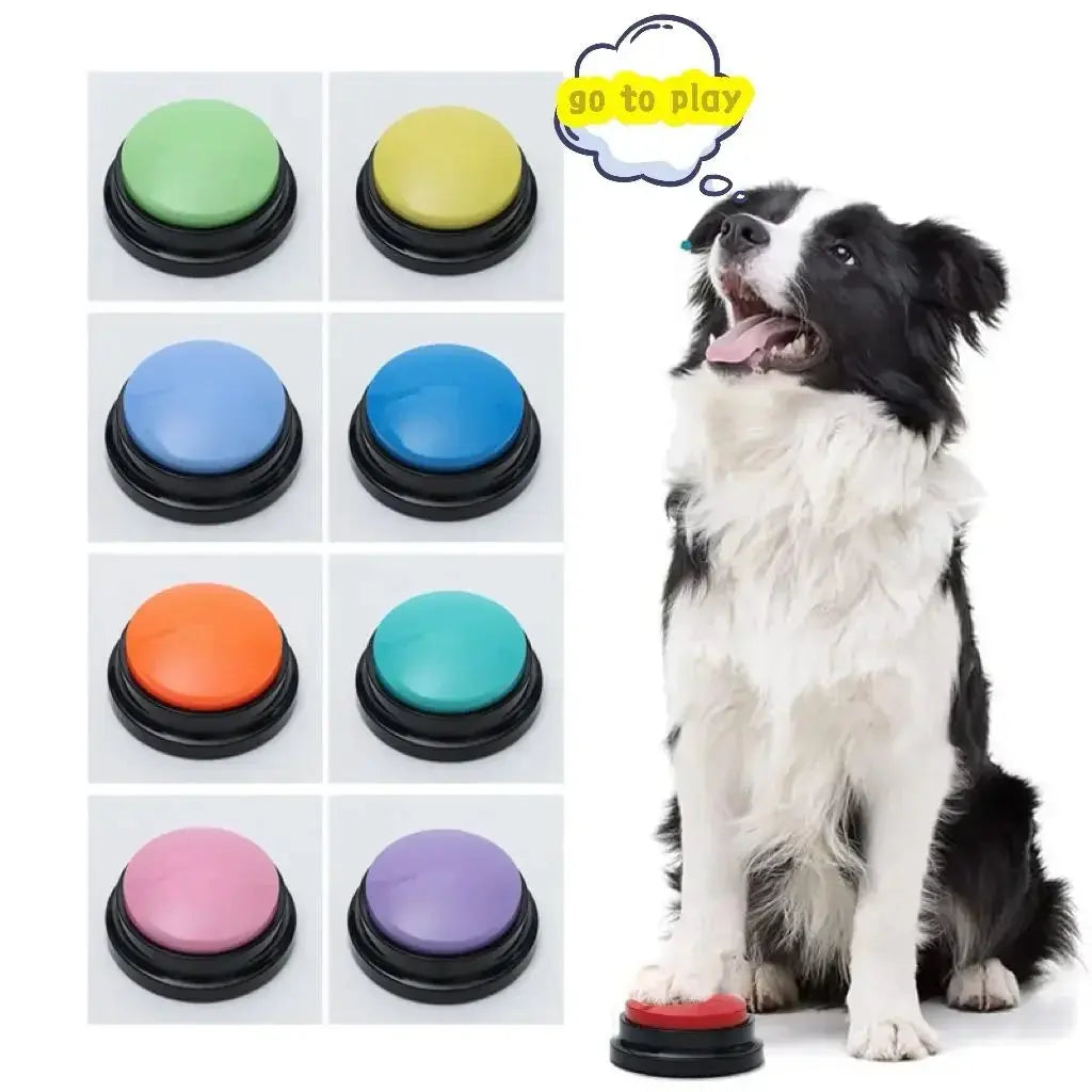 Dog Voice Recording Training Buttons - Pawthrive