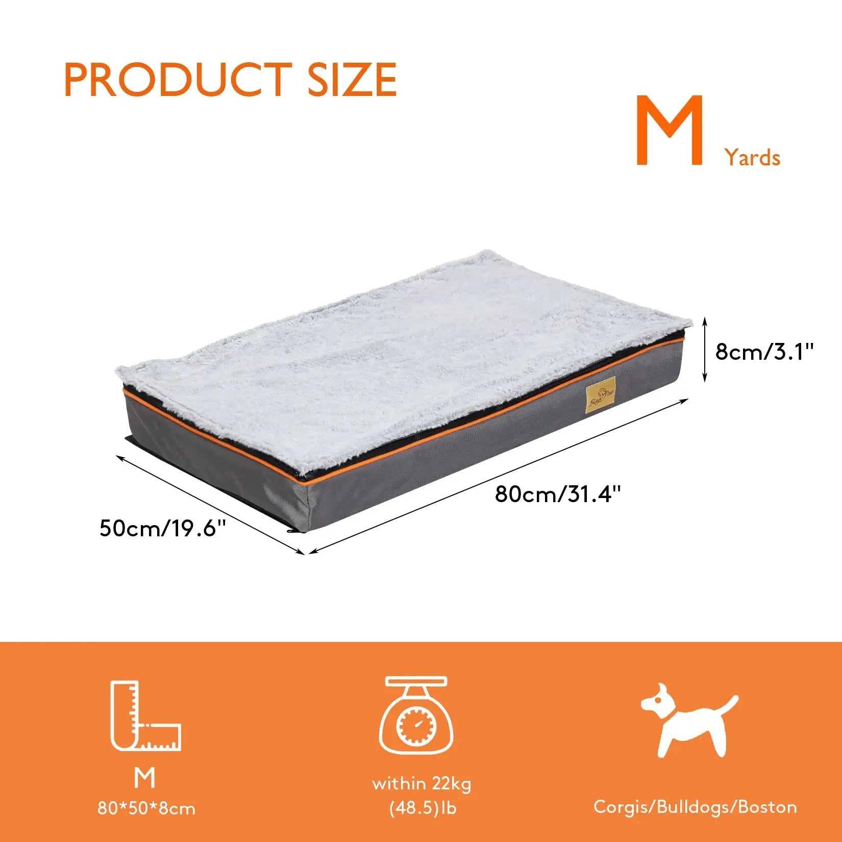 Orthopedic Foam Cushion Bed - Pawthrive
