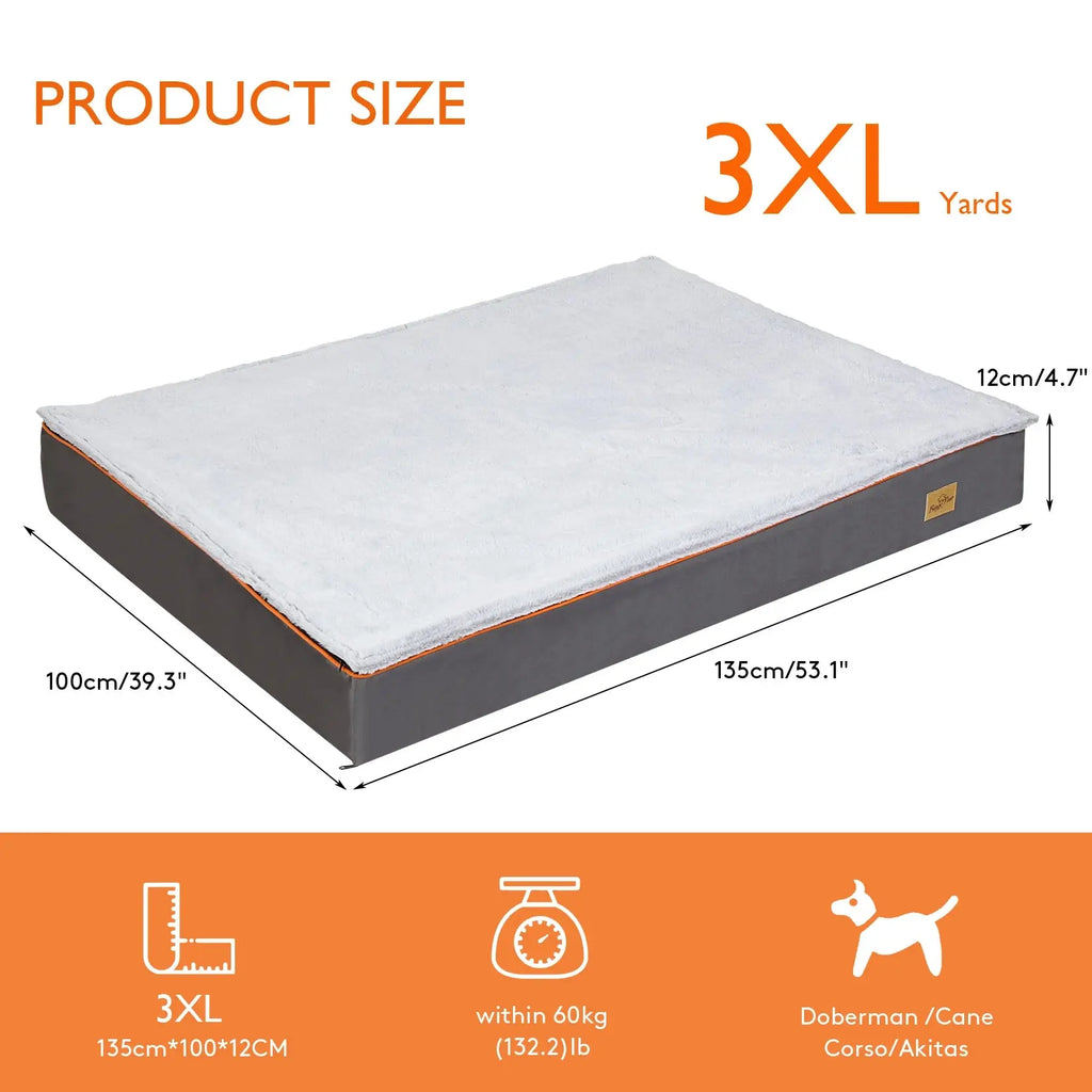 Orthopedic Foam Cushion Bed - Pawthrive
