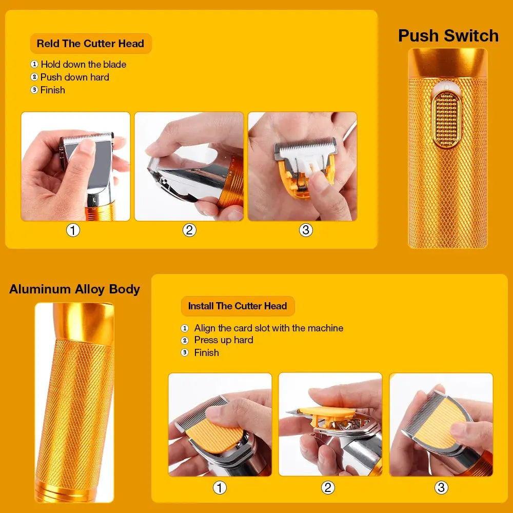 Professional Grooming Pet Hair Trimmer Kit - Pawthrive