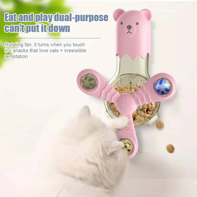 Interactive 360° Slow Feeder Wall Toy - Pawthrive