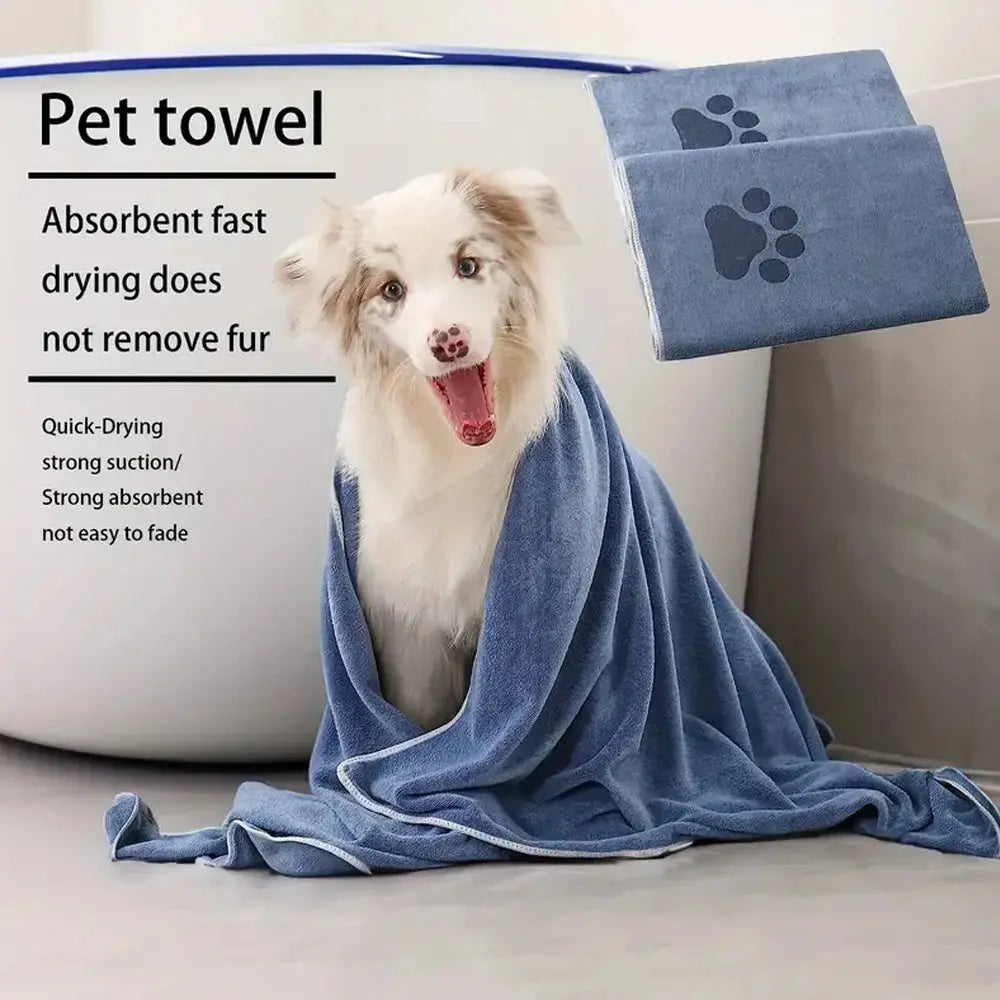 Quick Dry Bath & Grooming Pet Towels - Pawthrive