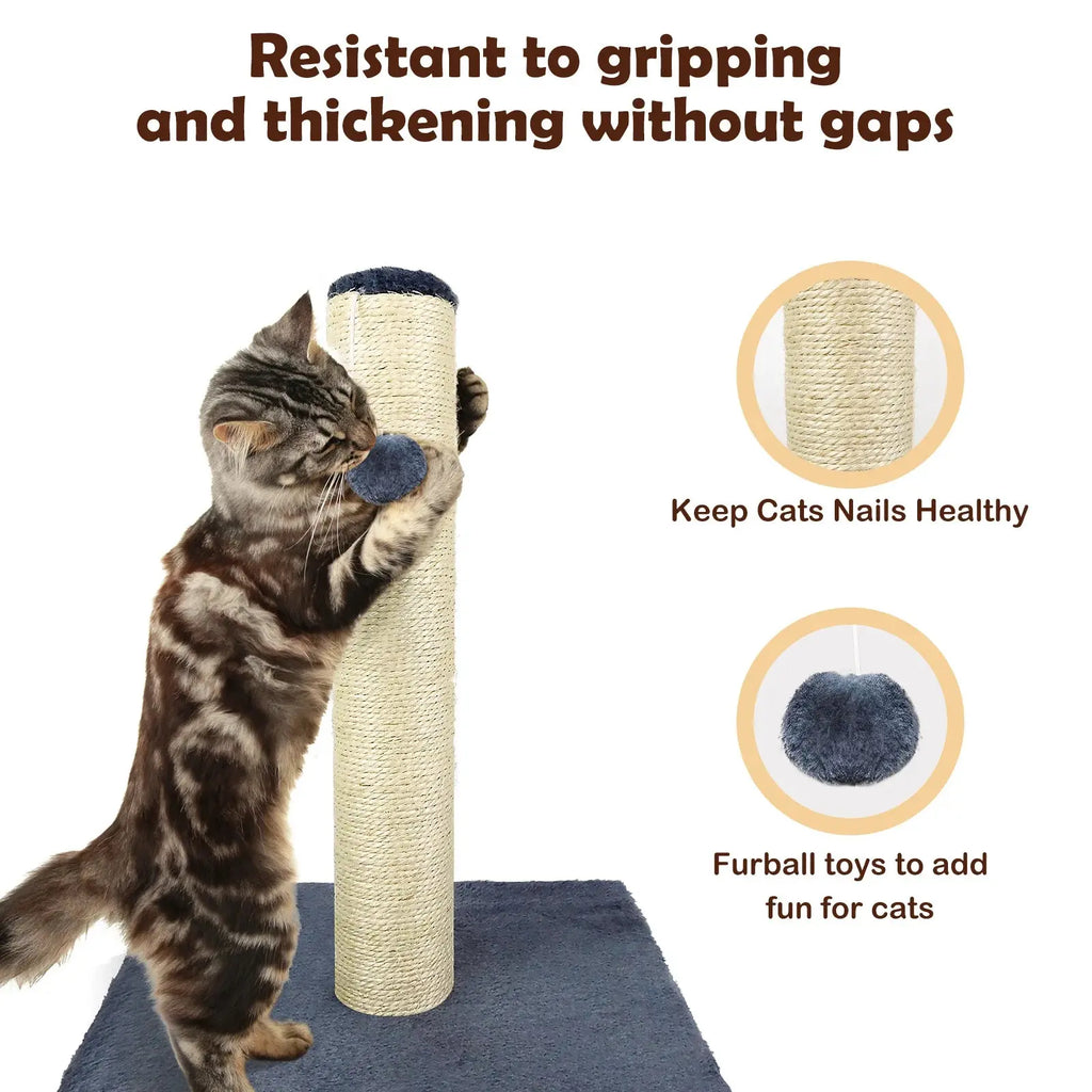 Cat Scratching Climbing Tower - Pawthrive