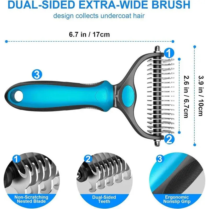 Pet Grooming Deshedding Brush - Pawthrive