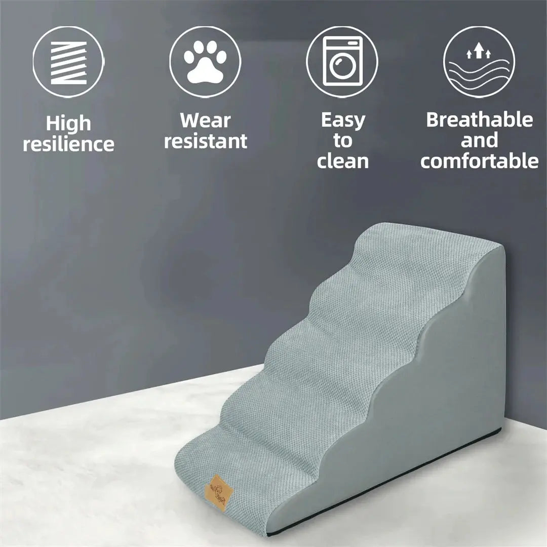 High Beds Dog Stairs - Pawthrive