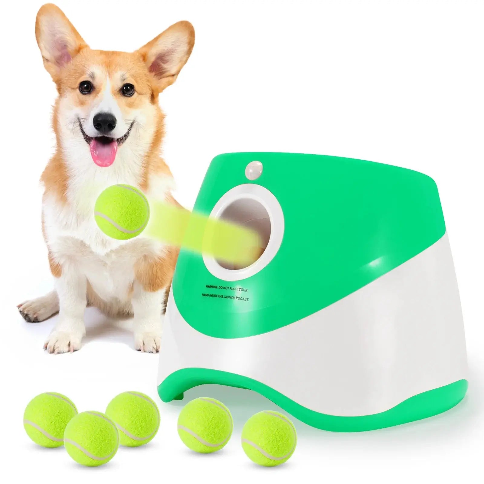 Tennis Ball Launcher Toy - Pawthrive