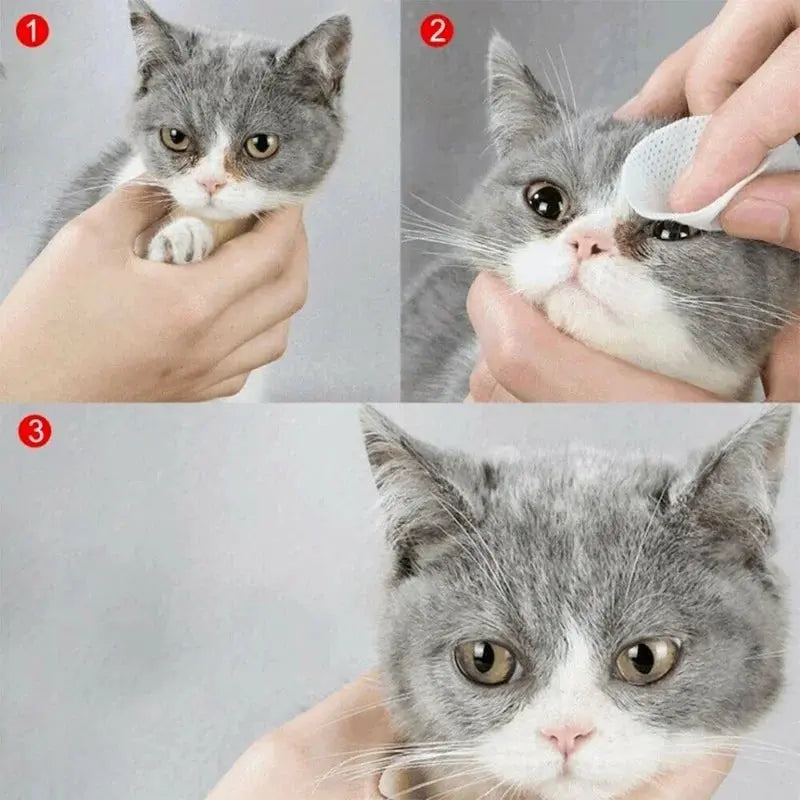Pet Tear Stain Remover Towels - Pawthrive