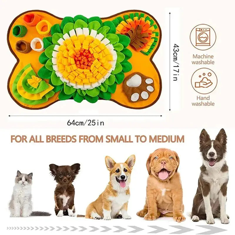 Dog Educational Interactive Mat - Pawthrive