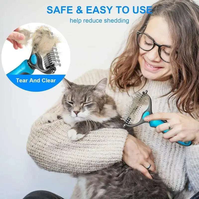 Pet Grooming Deshedding Brush - Pawthrive