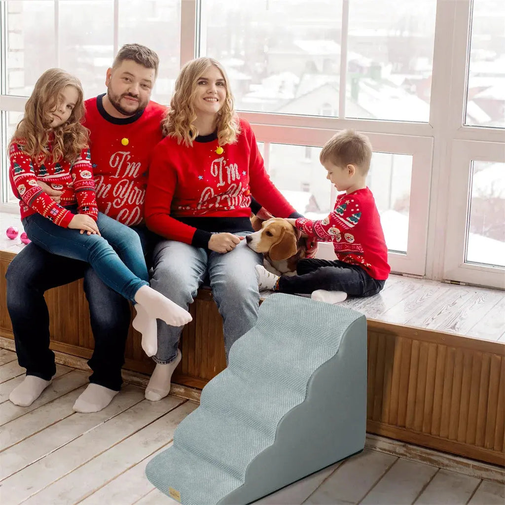 High Beds Dog Stairs - Pawthrive