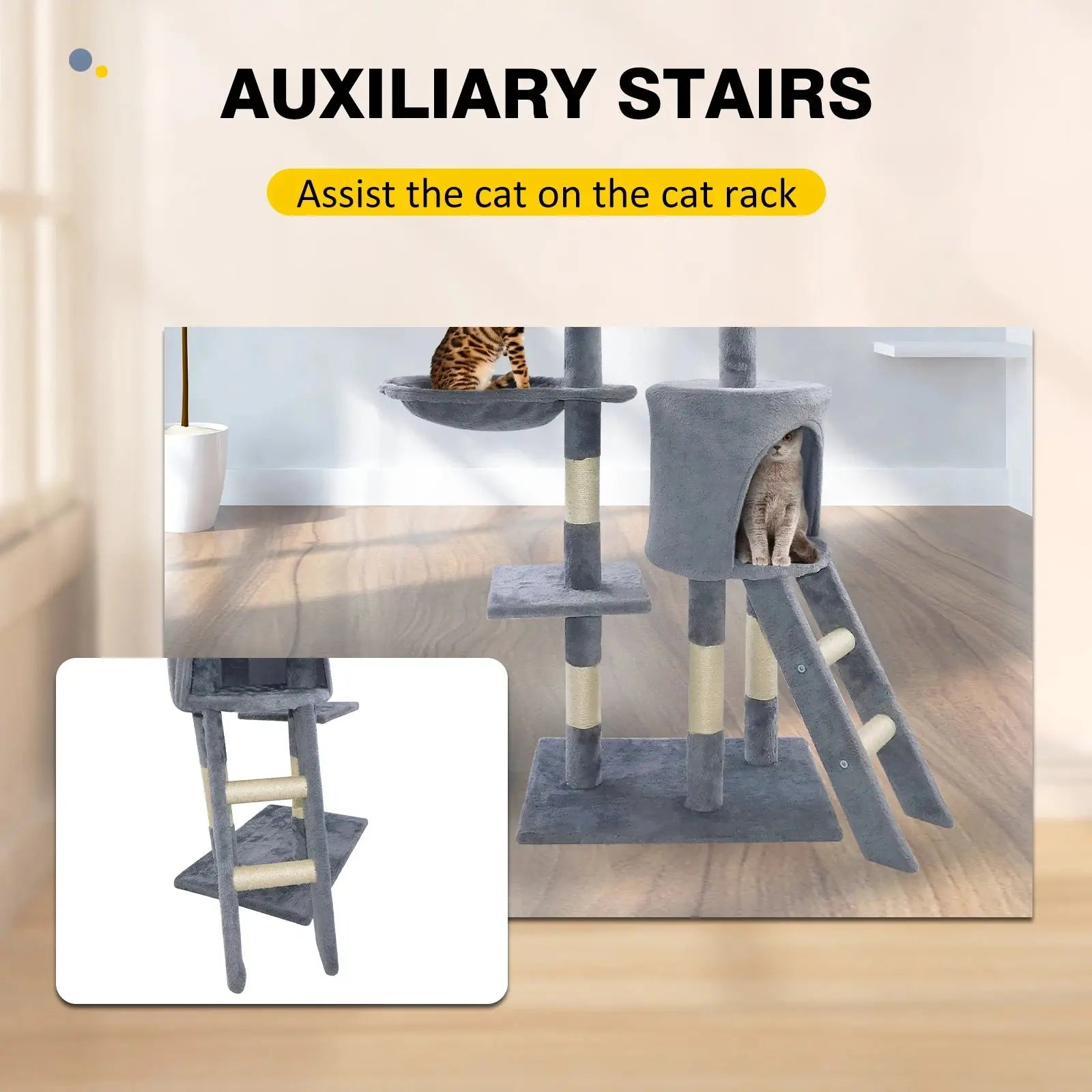 Multi-Level Cat Climbing Trees - Pawthrive