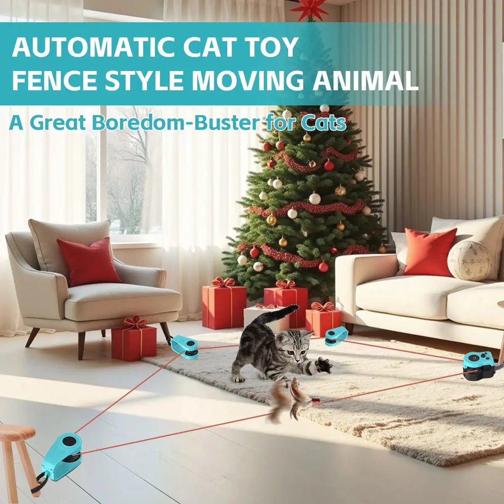 Adjustable Speed Treadmill Interactive Cat Toy - Pawthrive