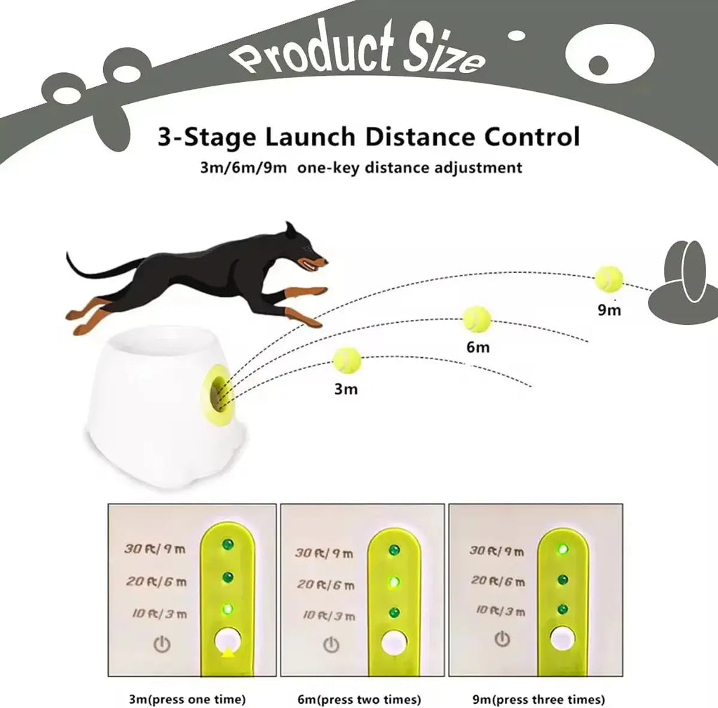 Tennis Ball Launcher Toy - Pawthrive