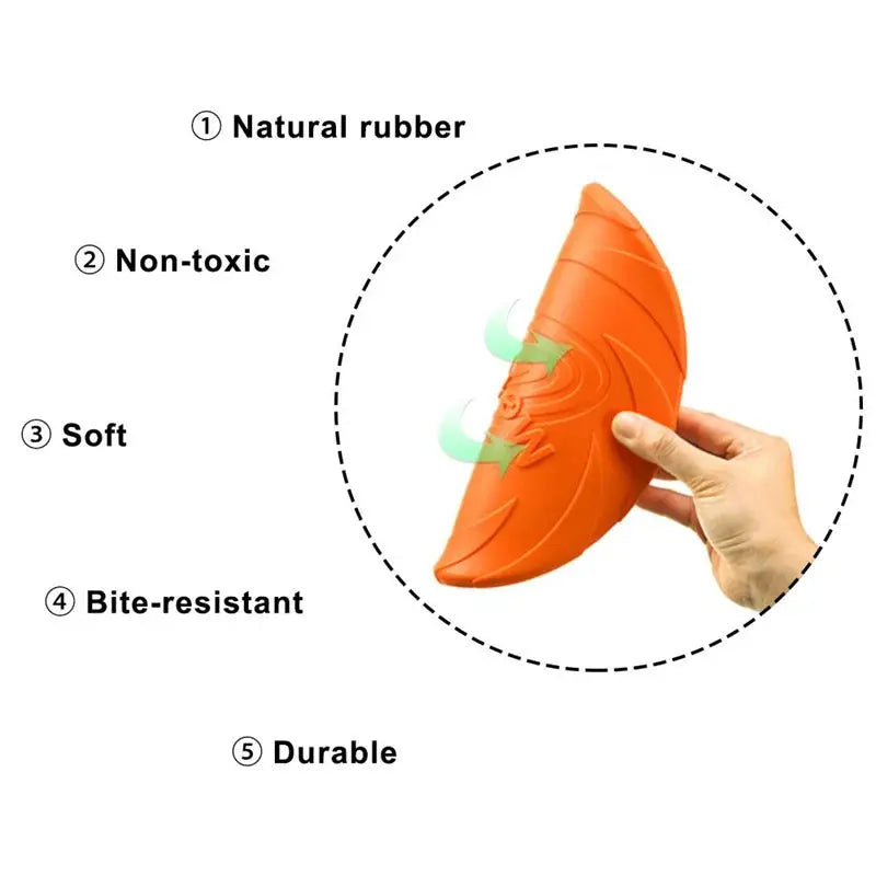 Bite-Resistant Dogs Training Disc - Pawthrive