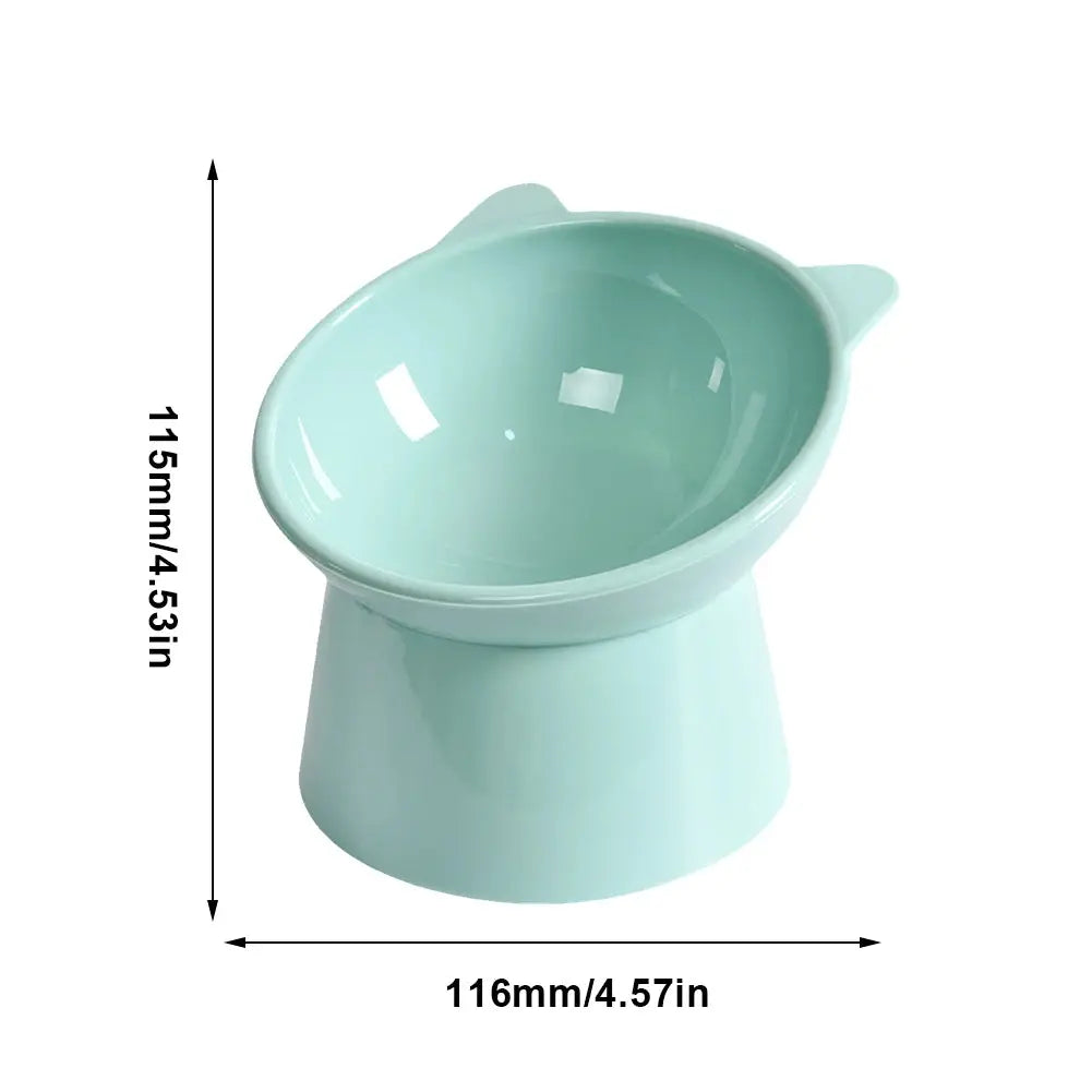 Anti-Vomiting Ergonomic Raised Cat Bowl - Pawthrive