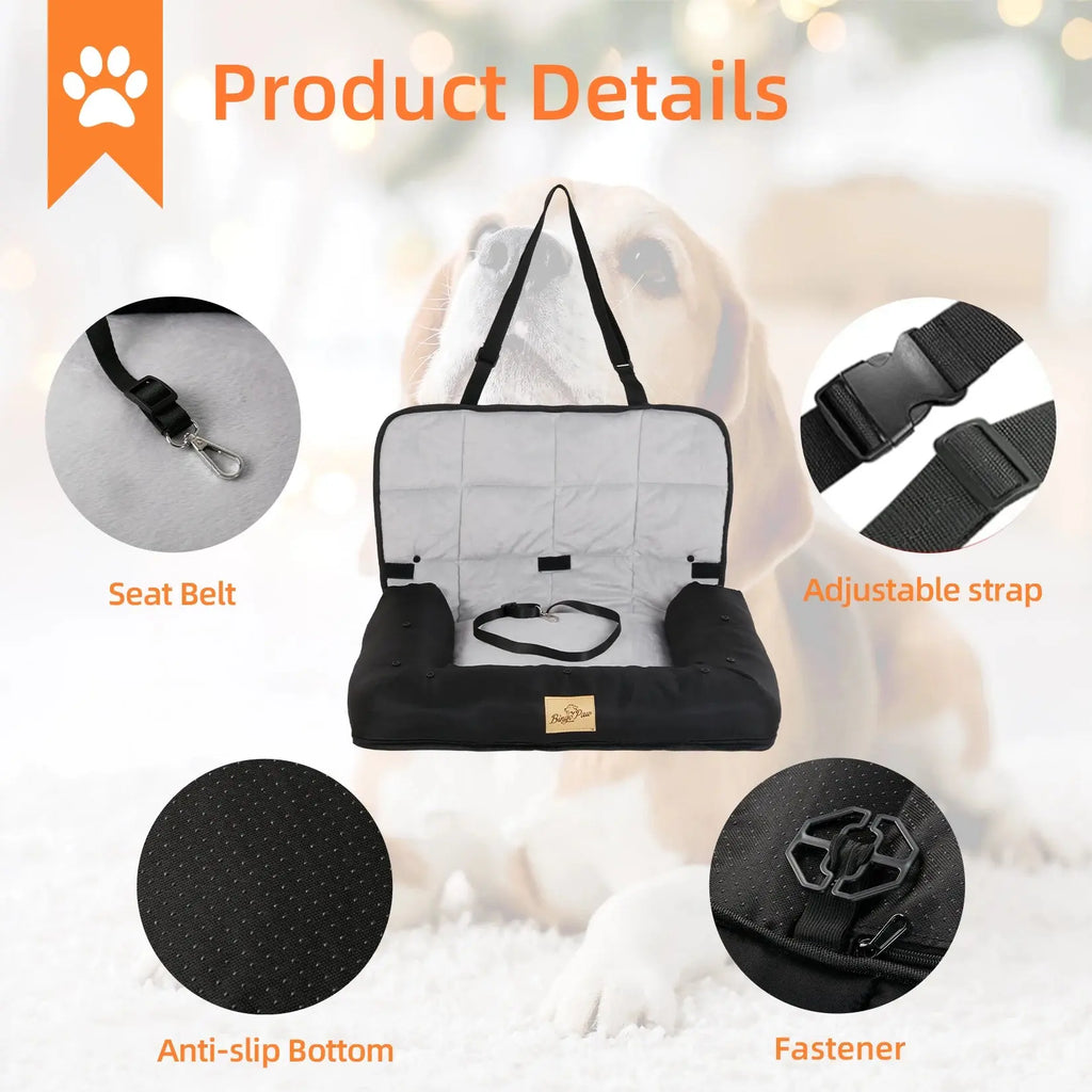 Waterproof Dog Travel Seat - Pawthrive