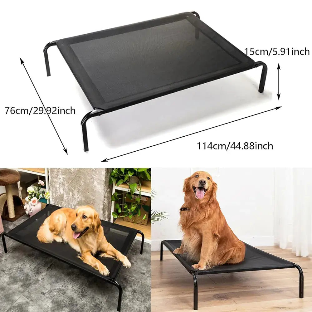 Non-Slip Breathable Elevated Dog Bed - Pawthrive