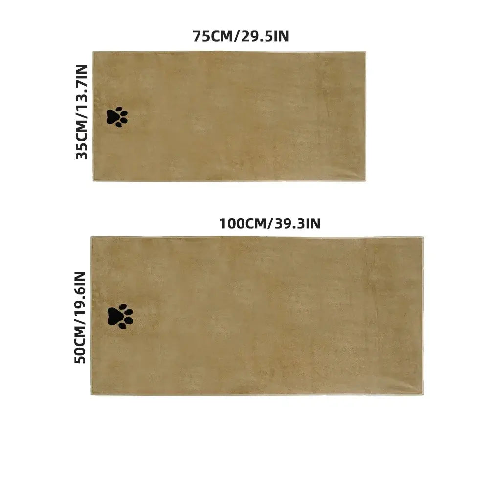 Quick Dry Bath & Grooming Pet Towels - Pawthrive