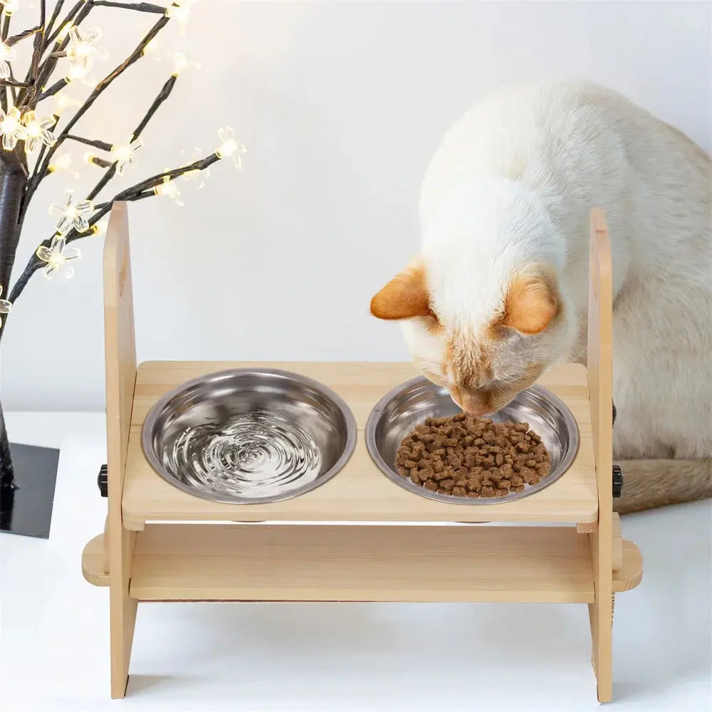 Adjustable Food Feeder Station - Pawthrive