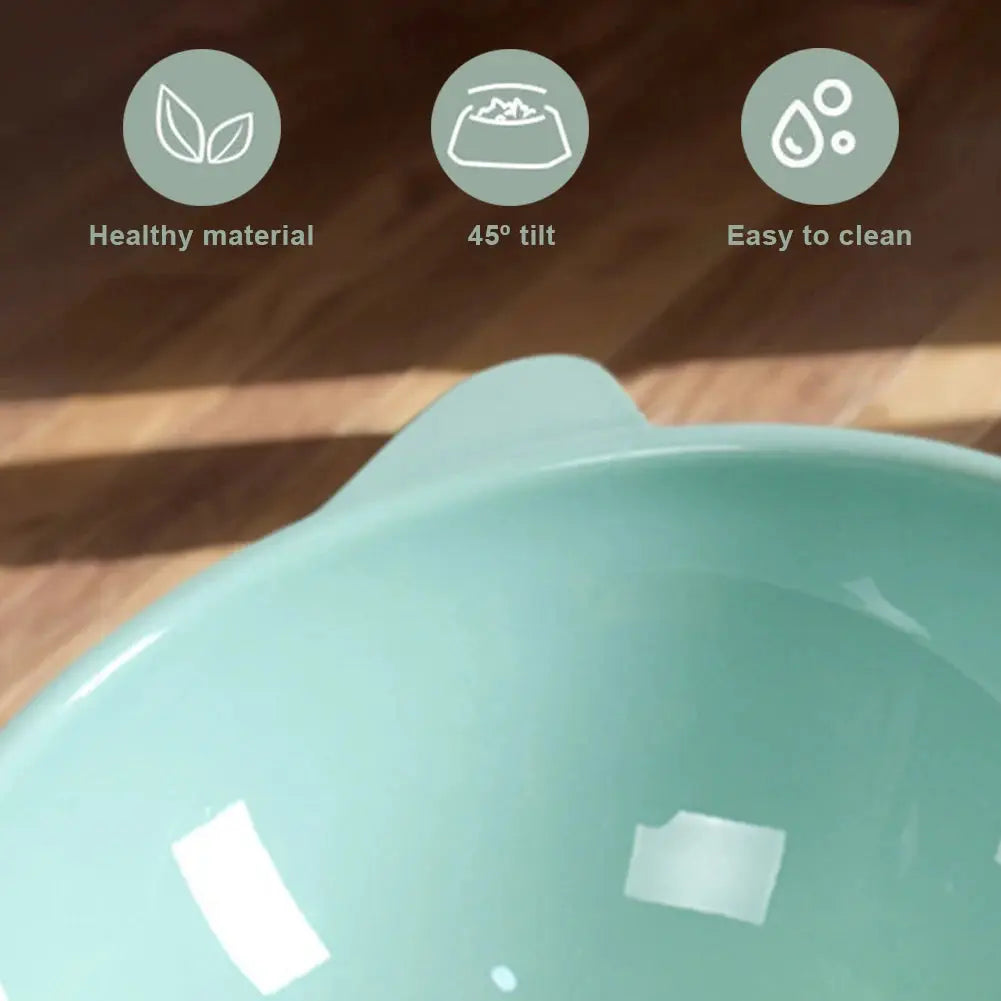 Anti-Vomiting Ergonomic Raised Cat Bowl - Pawthrive