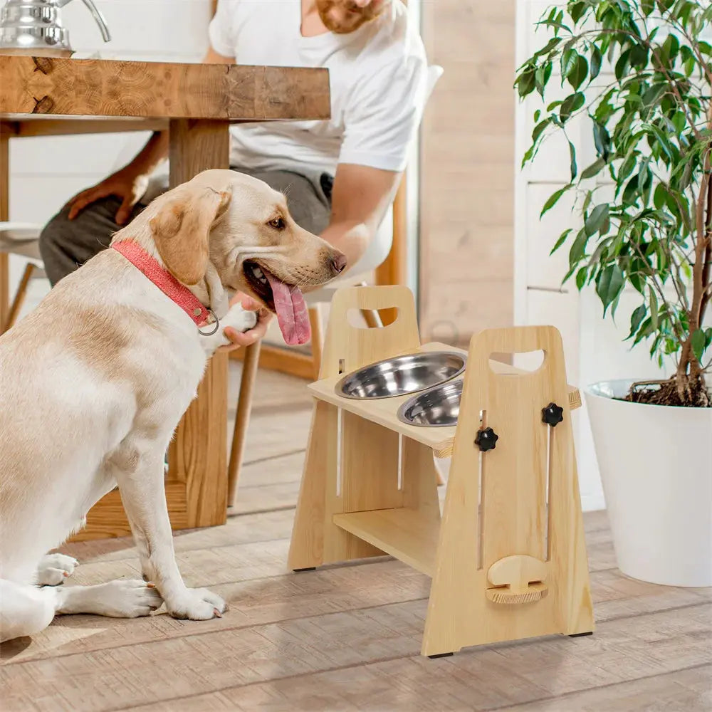 Adjustable Food Feeder Station - Pawthrive