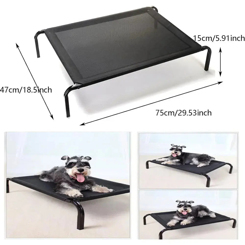 Non-Slip Breathable Elevated Dog Bed - Pawthrive