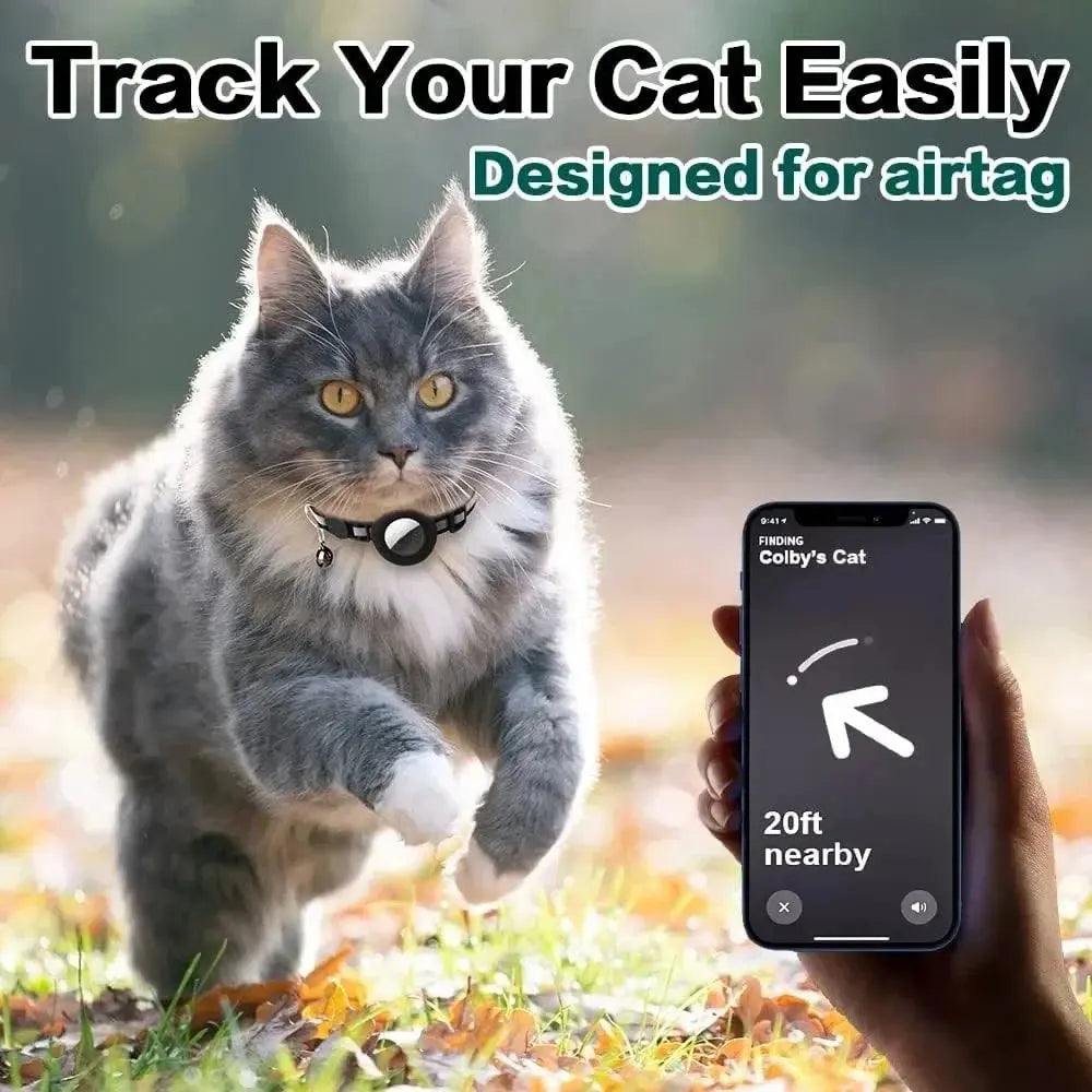 Reflective Airtag Kitten Collar - Pawthrive