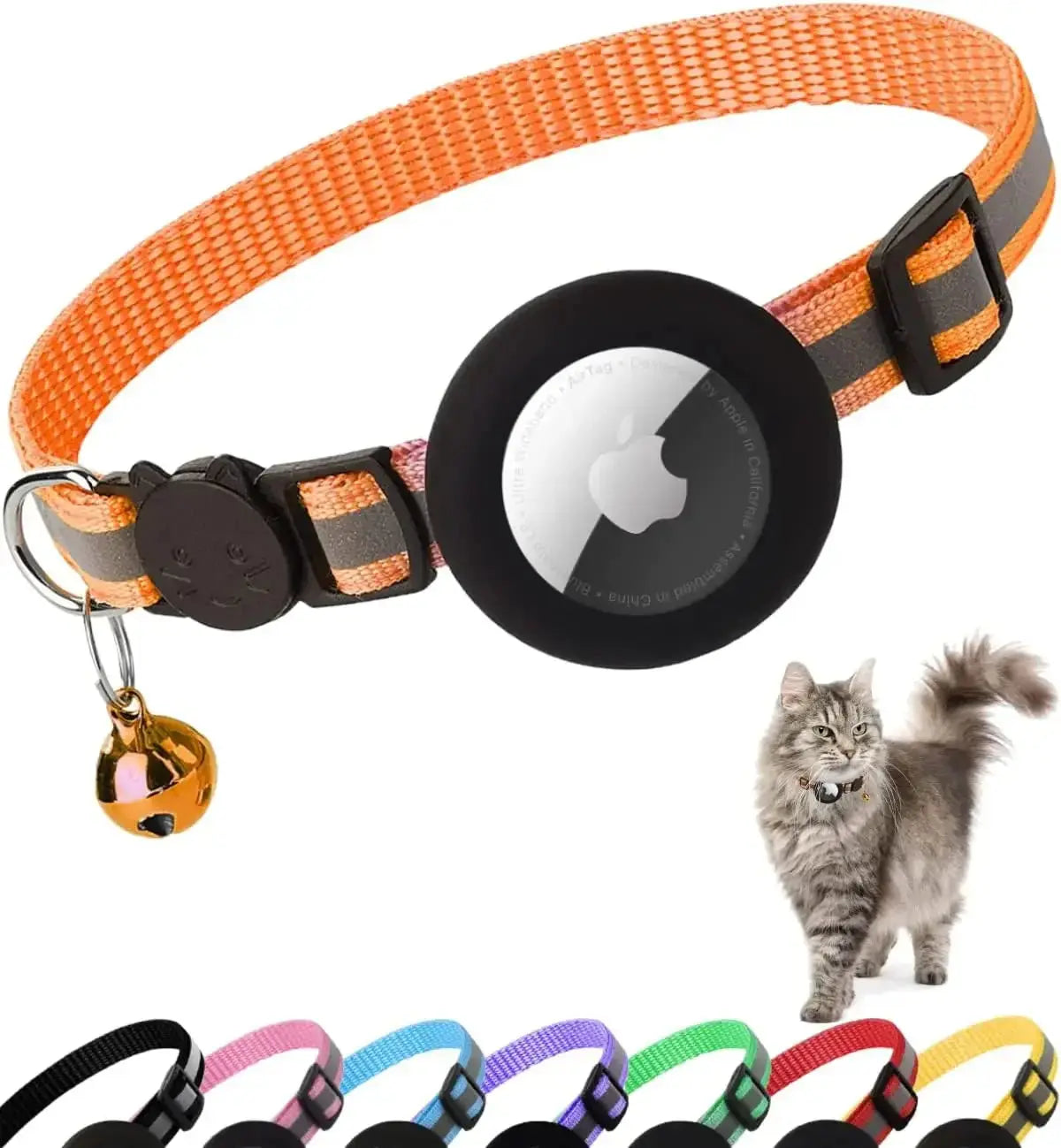 Reflective Airtag Kitten Collar - Pawthrive