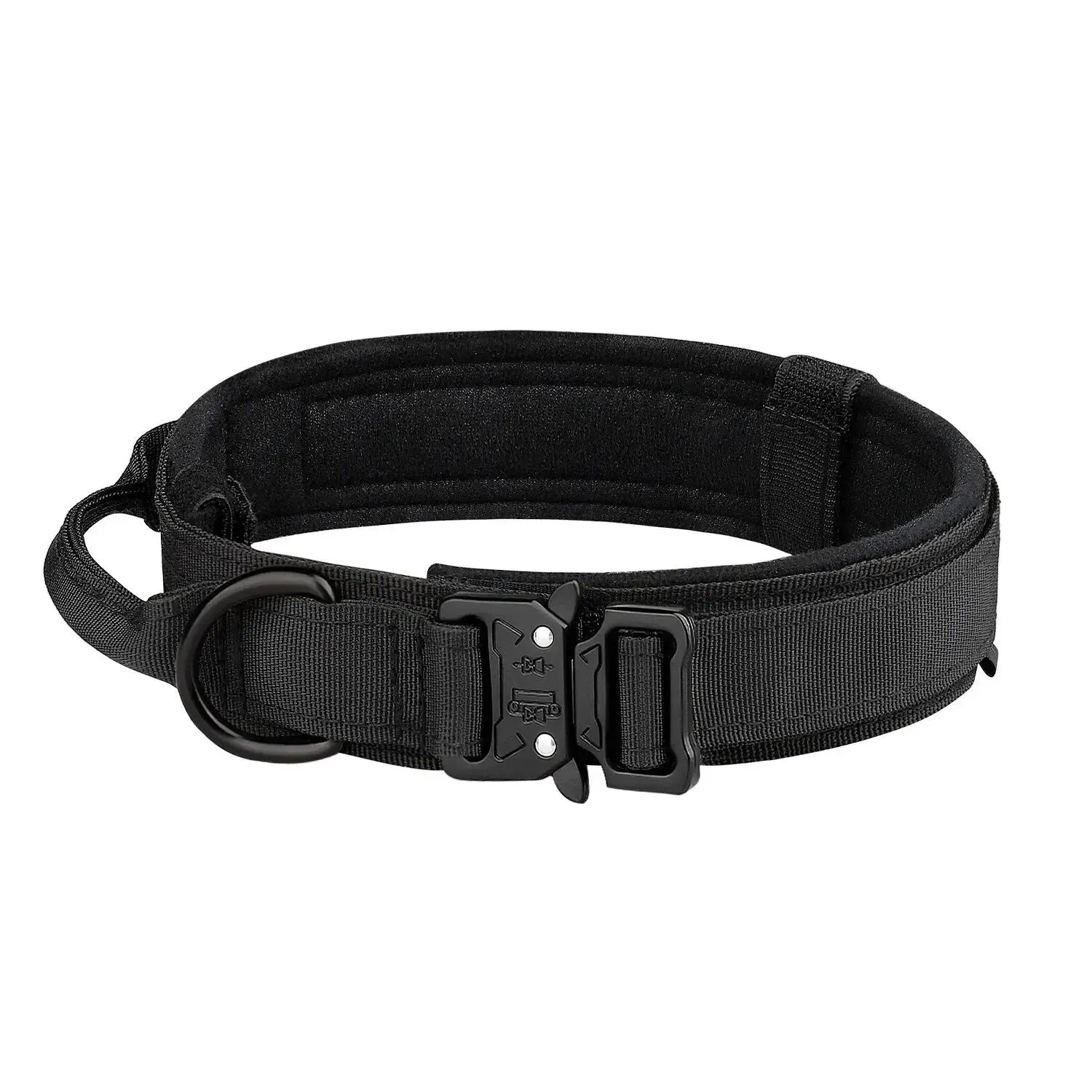 Metal Buckle Tactical Dog Collar - Pawthrive