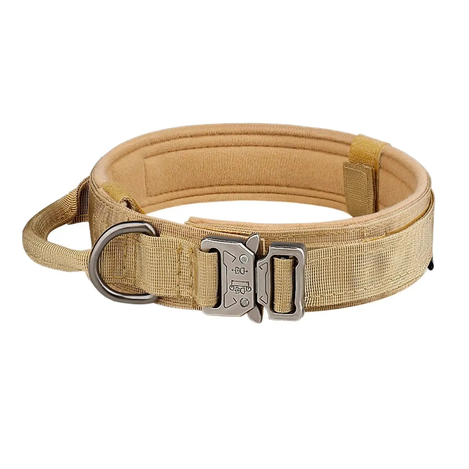 Metal Buckle Tactical Dog Collar - Pawthrive