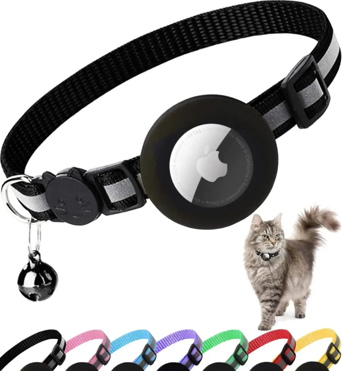Reflective Airtag Kitten Collar - Pawthrive