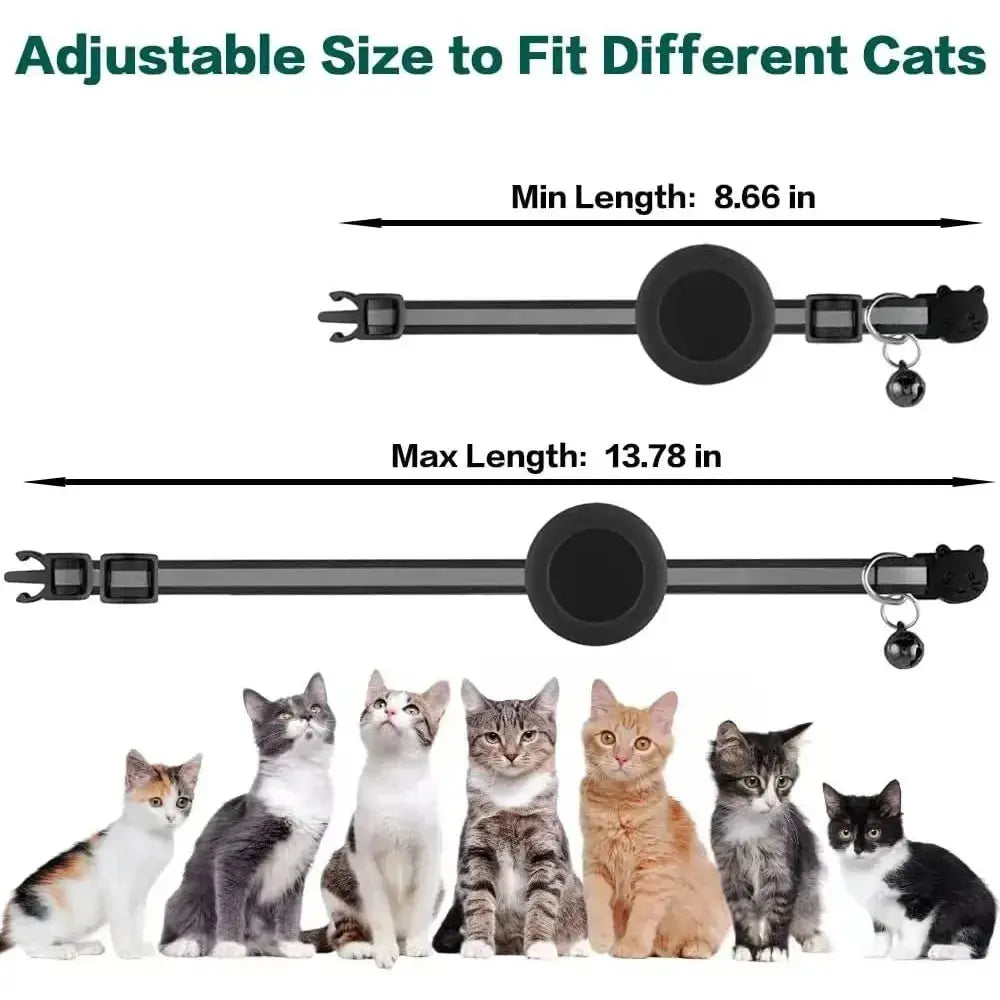 Reflective Airtag Kitten Collar - Pawthrive