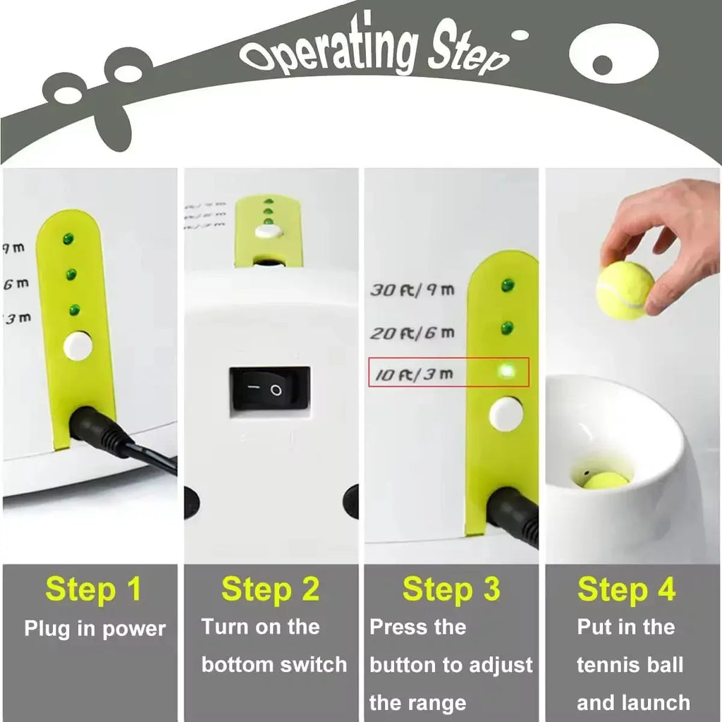 Tennis Ball Launcher Toy - Pawthrive